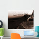 Old Typewriter Focus Text Wall Decal
