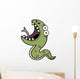 Vector Illustration Cartoon Snake Wall Decal