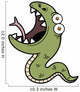 Vector Illustration Cartoon Snake Wall Decal
