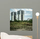 Desolate Suburb Landscape Wall Decal