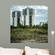 Desolate Suburb Landscape Wall Decal