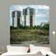 Desolate Suburb Landscape Wall Decal