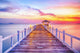 Wooded Bridge Port between Wall Decal
