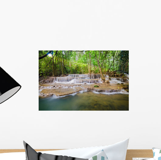 Huaymaekamin Waterfall 6th Floor Wall Decal