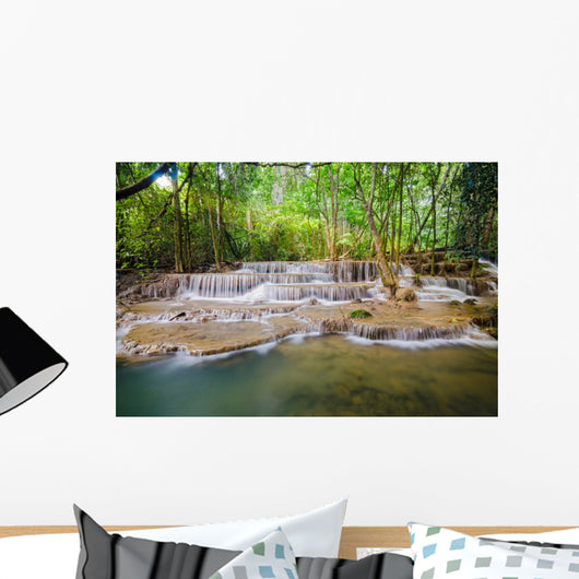 Huaymaekamin Waterfall 6th Floor Wall Decal