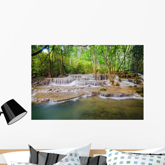 Huaymaekamin Waterfall 6th Floor Wall Decal