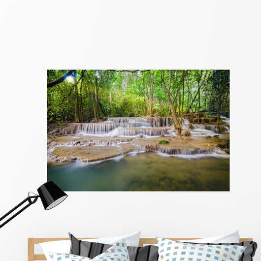 Huaymaekamin Waterfall 6th Floor Wall Decal