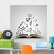 Opened Book Wall Decal