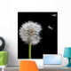 Old Dandelion and Flying Wall Decal