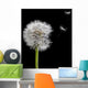 Old Dandelion and Flying Wall Decal
