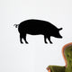 Pig Silhouette Wall Decal