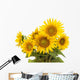 Bunch Sunflowers Wall Decal
