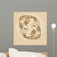 Zodiac Sign Pisces Wall Decal