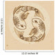 Zodiac Sign Pisces Wall Decal