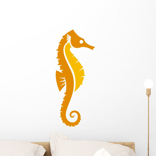 Seahorse Vector Wall Decal