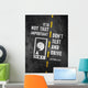 Texting and Driving Warning Wall Decal