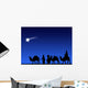 Nativity Story Traveling Magi Wall Decal