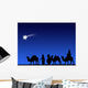 Nativity Story Traveling Magi Wall Decal