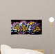 Graffiti Tag Yellow and Wall Decal