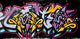 Graffiti Tag Yellow and Wall Decal