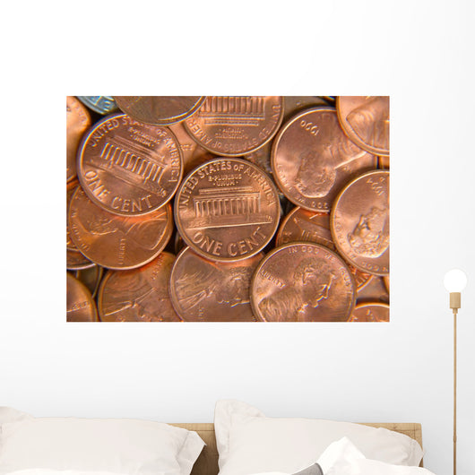 Us Coins Wall Decal