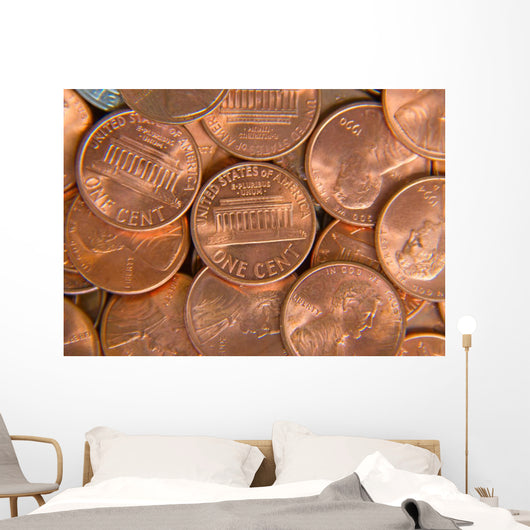 Us Coins Wall Decal