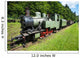 Narrow-gauge Railway Steam Train Wall Decal