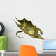Green Scaled Dragon Crawling Wall Decal