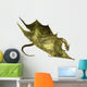 Green Scaled Dragon Crawling Wall Decal