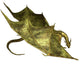 Green Scaled Dragon Crawling Wall Decal