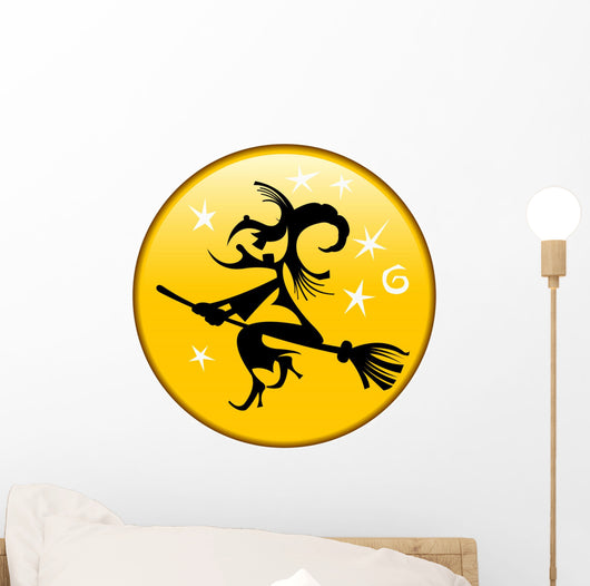 Witch Label Wall Decal