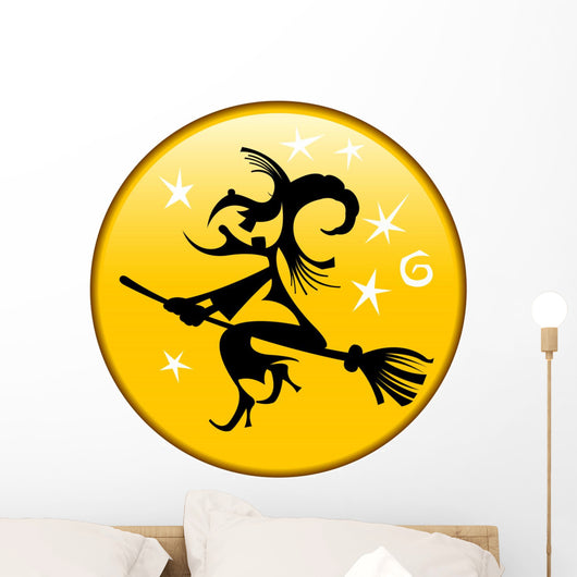 Witch Label Wall Decal