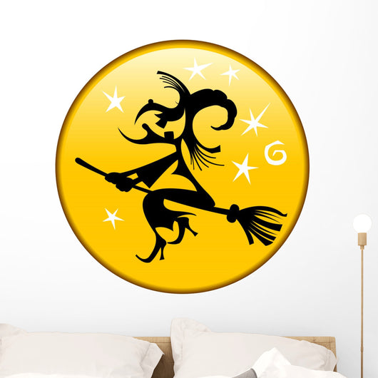 Witch Label Wall Decal