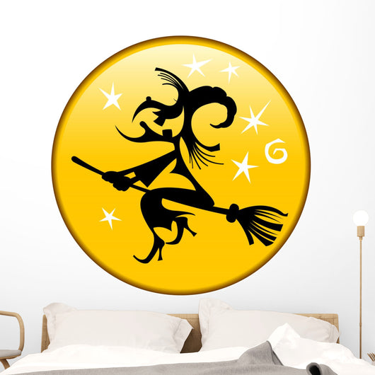 Witch Label Wall Decal