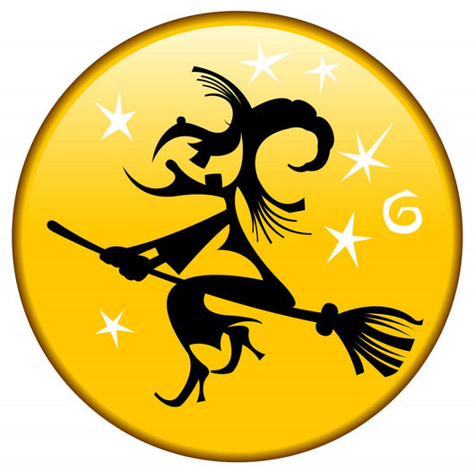 Witch Label Wall Decal