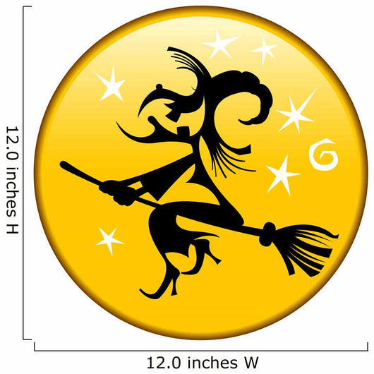 Witch Label Wall Decal