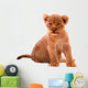 Cute Lion Cub Wall Decal