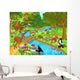 Wild Animals Living Forest Wall Decal