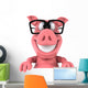 Fun Pig Wall Decal