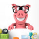 Fun Pig Wall Decal