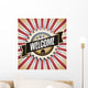 Welcome Home Vintage Vector Wall Decal