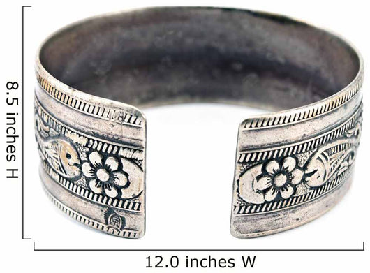 Antique Silver Bracelet White Wall Decal