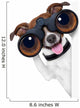 Binoculars Dog Wall Decal