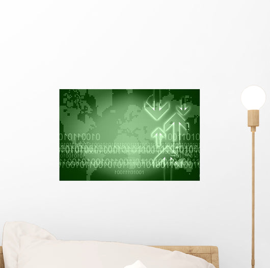 Green Technology Pace Wall Decal