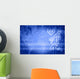 Blue Technology Pace Wall Decal