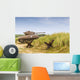 Sherman Tank and Czech Hedgehogs Wall Decal