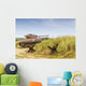 Sherman Tank and Czech Hedgehogs Wall Decal