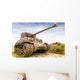 Sherman Tank Wall Decal
