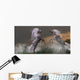 Unicorn Stallions Fighting Wall Decal