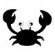 Crab Wall Decal